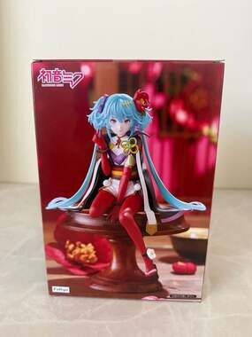 FuRyu Hatsune Miku Flower Fairy Camellia Noodle Stopper Figure